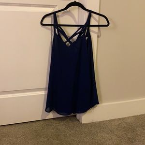 Naked zebra, navy, large